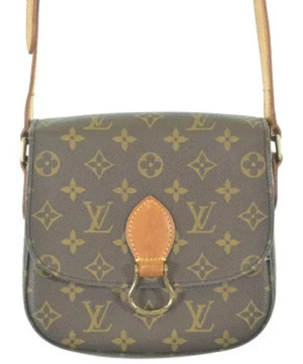 Louis Vuitton Saint Cloud shoulder bag brown monogram coated canvas